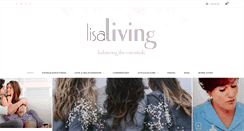 Desktop Screenshot of lisaliving.com